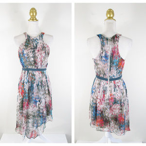 Elizabeth And James Silk Asymmetrical Dress